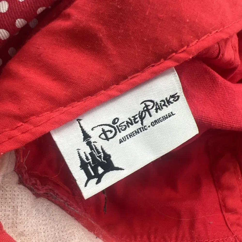Disney Parks Minnie Mouse Child Polka Dot Bucket Hat